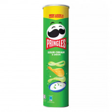 Pringles Sour Cream & Onion Potato Chips 147 gm